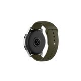 Samsung Galaxy Watch 4 5 Pro 6 7 Seri 40 44mm Classic 42 43 45 46 47mm Uyumlu Klasik 20 Mm Kordon Haki