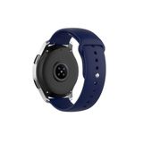 Samsung Galaxy Watch 4 5 Pro 6 7 Seri 40 44mm Classic 42 43 45 46 47mm Uyumlu Klasik 20 Mm Kordon Lacivert