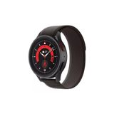 Samsung Galaxy Watch 4 5 Pro 6 7 Seri 40 44mm Classic 42 43 45 46 47mm Uyumlu Trail Loop Kordon Siyah Gri