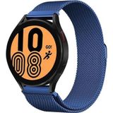 Samsung Galaxy Watch 4 Metal Mıknatıslı Kordon - Mavi