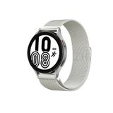 Samsung Galaxy Watch 4 Metal Mıknatıslı Kordon (saat Değildir) - Gümüş