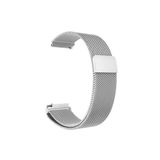 Samsung Galaxy Watch 42Mm (20Mm) Metal Kordon Tel Örgü İşlemeli Mıknatıslı Tasarım (Krd-12)