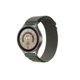 Samsung Galaxy Watch 46 Mm- Samsung Galaxy Watch 3 (45 Mm) Tam Uyumlu 22 Mm Alpine Kumaş Kordon Green
