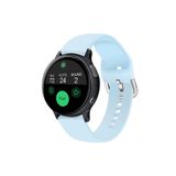 Samsung Galaxy Watch 46 Mm- Samsung Galaxy Watch 3 (45 Mm) Tokalı Akıllı Saat Kordonu 22 Mm Açık Mavi
