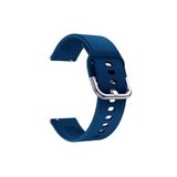 Samsung Galaxy Watch 46 Mm- Samsung Galaxy Watch 3 (45 Mm) Tokalı Akıllı Saat Kordonu 22 Mm Lacivert