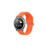 Samsung Galaxy Watch 46 Mm- Samsung Galaxy Watch 3 (45 Mm) Tokalı Akıllı Saat Kordonu 22 Mm Turuncu