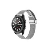 Samsung Galaxy Watch 46Mm (22Mm) Metal Kordon Tel Örgü Tasarımlı (Krd-85)