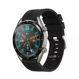 Samsung Galaxy Watch 46Mm R800 – Watch 3 45Mm R840 22Mm Uyumlu Novagt Supreme Silikon Kordon Siyah