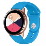 Samsung Galaxy Watch 46Mm R800 – Watch 3 45Mm R840 22Mm Uyumlu Purelux Soft Silikon Kordon Mavi
