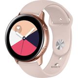 Samsung Galaxy Watch 46Mm R800 – Watch 3 45Mm R840 22Mm Uyumlu Purelux Soft Silikon Kordon Pudra