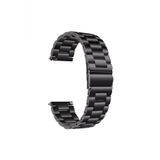 Samsung Galaxy Watch 46Mm Uyumlu Kordon Klasik Baklava Model Paslanmaz Celik Metal Kayis