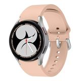 Samsung Galaxy Watch 6 40 43 44 47Mm Uyumlu Orjinal Tasarım Kavisli Purelux Silikon Kordon Pudra