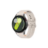 Samsung Galaxy Watch 6 40 mm İle Uyumlu Kavisli Spor Silikon Kordon Starlight