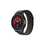 Samsung Galaxy Watch 6 40 mm ile Uyumlu Kordon 20 mm Trail Loop Kayış Siyah Gri