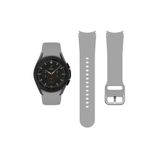 Samsung Galaxy Watch 6 40 Mm Tam Uyumlu Orijinal Kavis Tasarımlı Silikon Kordon Gri