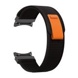 Samsung Galaxy Watch 6 40/44mm - Watch 6 Classic 43/47mm Uyumlu Kavisli Tasarım Trail Saat Kordonu Siyah