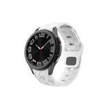 Samsung Galaxy Watch 6 44Mm 20Mm Futbol Desenli Spor Tasarımlı Silikon Kordon (Krd-116)