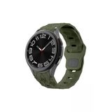 Samsung Galaxy Watch 6 44Mm Heptekiletişim Krd-116 20Mm Desenli Spor Tasarımlı Silikon Kordon-