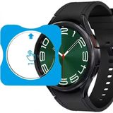 Samsung Galaxy Watch 6 47MM Uyumlu Kolay Kurulum Aparatlı Temperli Cam Ekran Koruyucu - Glx Watch6 47mm - Şeffaf