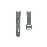 Samsung Galaxy Watch 6 Classic 40-43-44-47mm Ocean Kordon Tam Uyumlu Kavisli Tasarım 20 mm Gri