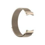 Samsung Galaxy Watch 6 Classic 43mm Uyumlu KRD-01 Metal Kordon Pale Gold
