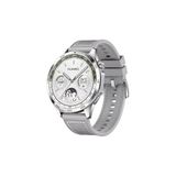 Samsung Galaxy Watch 6 Seri 40-43-44-47 mm İle Uyumlu Dikiş Desenli 20 mm Jazzy Spor Kordon Gri