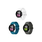 Samsung Galaxy Watch 6 Seri 40 mm 44mm Classic 47 mm Uyumlu Kavis Tasarımlı 3lü Set Silikon Kordon Set13