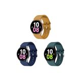 Samsung Galaxy Watch 6 Seri 40 mm 44mm Classic 47 mm Uyumlu Kavis Tasarımlı 3lü Set Silikon Kordon Set6