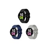 Samsung Galaxy Watch 6 Seri 40 mm 44mm Classic 47 mm Uyumlu Kavis Tasarımlı 3lü Set Silikon Kordon Set7