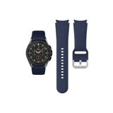 Samsung Galaxy Watch 7 40 mm Kayış Orijinal Kavis Tasarımlı Silikon Kordon Lacivert