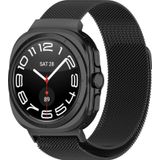 Samsung Galaxy Watch 7 Ultra Uyumlu Metal Hasır Manyetik Kordon Kayış