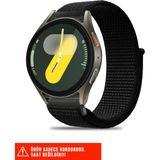 Samsung Galaxy Watch 7fe/7/6/6 Classic/5 Pro/5/4/4 Classic 40 42 43 44 45 46 47MM Uyumlu Kordon 20MM - Siyah