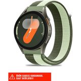 Samsung Galaxy Watch 7fe/7/6/6 Classic/5 Pro/5/4/4 Classic 40 42 43 44 45 46 47MM Uyumlu Kordon 20MM - Yeşil