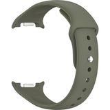 Samsung Galaxy Watch 8 40MM - Watch 8 44MM – Watch 8 Classic 46MM Uyumlu 3’lü Silikon Kordon Seti - Yeşil - Glx Watch 8 40/44m - Classic 46mm