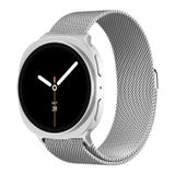 Samsung Galaxy Watch 8 Band için Milanese Metal Bantlar 40 mm 44 mm/8 Klasik 46 mm Kadın Erkek, Paslanmaz Çelik Hasır Döngü Manyetik Kayış Correa Samsung Watch 8 Bant için Yedek Bileklik 40 44 46 mm