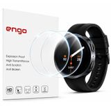 Samsung Galaxy Watch 9 40mm İle Uyumlu Ekran Koruyucu Nano Parlak Çizilmeye Dayanıklı Akıllı Saat Koruması, 9H Kırılmaz Esnek Cam, Hd Şeffaf 2 Adet SM-L340