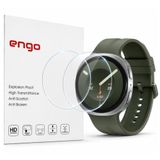 Samsung Galaxy Watch 9 44mm İle Uyumlu Ekran Koruyucu Nano Parlak Çizilmeye Dayanıklı Akıllı Saat Koruması, 9H Kırılmaz Esnek Cam, Hd Şeffaf 2 Adet SM-L350