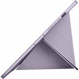 Samsung Galaxy X610 Tab S9 Fe Plus 12.4 Kılıf Kalemlikli Mars Tablet Kılıfı - Açık MOR-(5796)