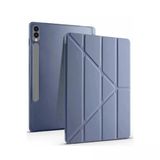 Samsung Galaxy X610 Tab S9 Fe Plus 12.4 Kılıf Kalemlikli Mars Tablet Kılıfı - Lavender