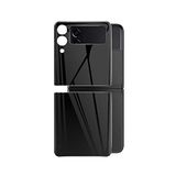 Samsung Galaxy Z Flip 4 ile uyumlu 3D Side Glass Ekran Koruyucu Siyah