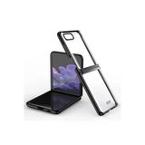 Samsung Galaxy Z Flip 4 Kılıf Fold Element Kapak - SIYAH-(5796)