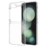 Samsung Galaxy Z Flip 5 ile uyumlu Kılıf Droga Full Şeffaf Sararmaz İnce PC Renksiz