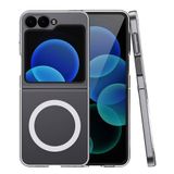 Samsung Galaxy Z Flip 6 İle Uyumlu Kılıf Nitro Anti Shock Darbe Emici Köşe Korumalı Şeffaf Silikon Kapak