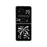 Samsung Galaxy Z Flip 8 Flipsuit Kılıf (Fireworks) - Siyah