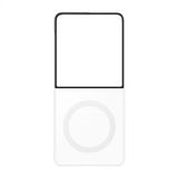 Samsung Galaxy Z Flip 8 Şeffaf Magnet Kılıf - Şeffaf