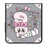 Samsung Galaxy Z Flip8 Aynalı Magnet Kılıf (Esther Bunny)