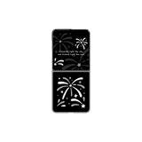 Samsung Galaxy Z Flip8 Flipsuit Kılıf (Fireworks) - Siyah GP-FFF776CUBTW