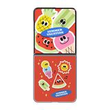 Samsung Galaxy Z Flip8 Flipsuit Kılıf (Summer Vacation) - Çok Renkli