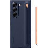 Samsung Galaxy Z Fold 6 Kalemli Telefon Kılıfı Lacivert