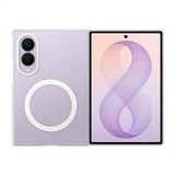 Samsung Galaxy Z Fold 8 Şeffaf Magnet Kılıf - Şeffaf